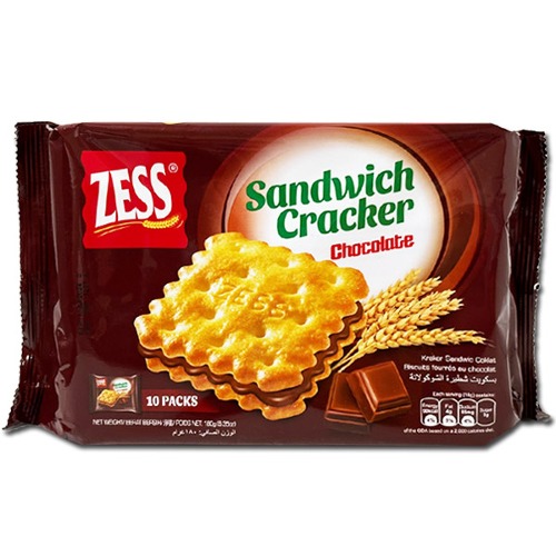 제스 샌드위치 크래커 초코맛 180g