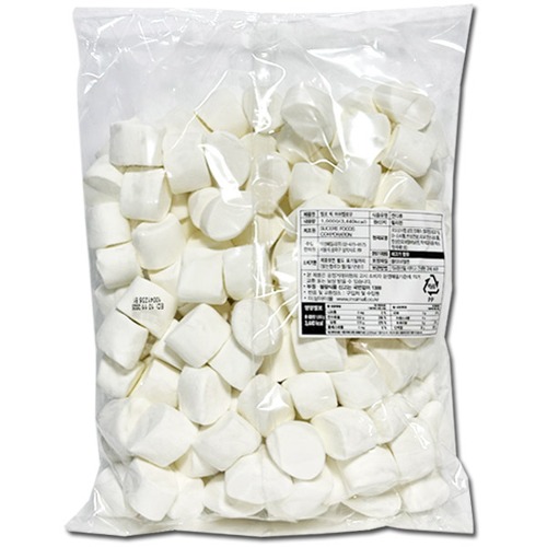 수세레 멜로 빅 라운드 마시멜로우 대용량 1Kg