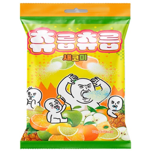 타야스 츄릅츄릅 새코미 소프트 츄잉 캔디 75g 어린이 간식 학생