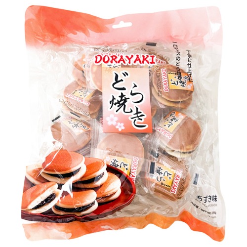 도라야키 팥맛 빵 미니 케이크 256g 약 14개입 디저트 학생 간식