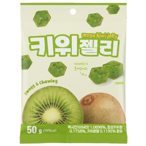 모구 키위 젤리 50g 어린이 간식 키즈 간식