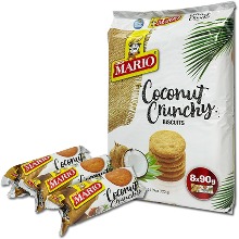 마리오 코코넛 비스킷 쿠키 대용량 과자 (90g X 8봉입) 720g