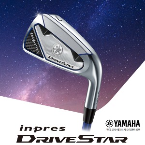 [야마하/오리엔트골프정품] 2023신형 인프레스 드라이브스타 inpres DRIVESTAR  남성용 아이언세트(경량/카본)9I