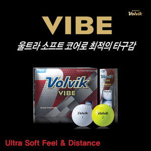 [볼빅/정품] VIBE(바이브) 골프볼 [3피스/12알] [화이트]