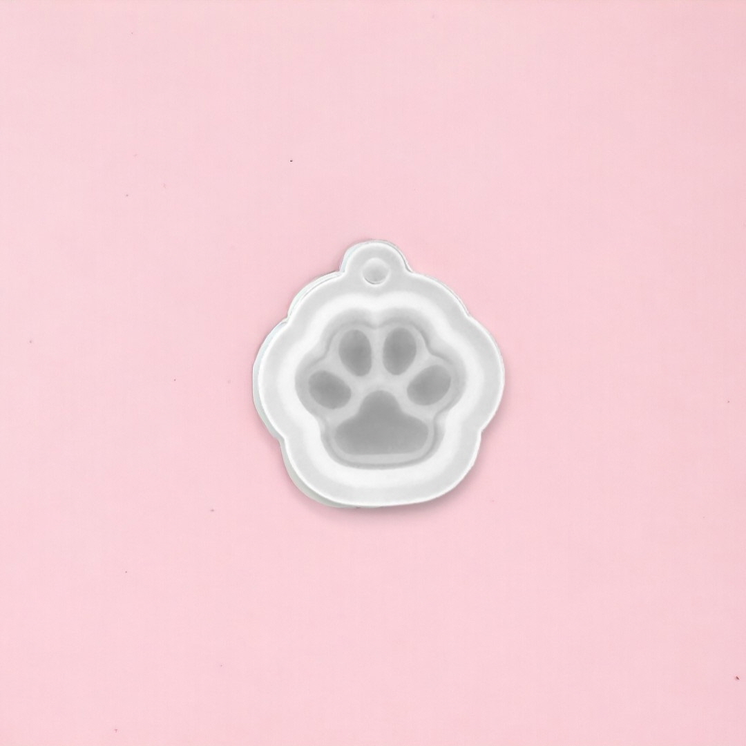UV레진 아트용 실리콘 몰드 고양이 발 모양