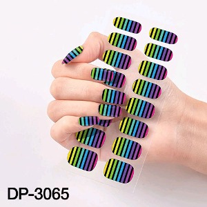 DP-3065 굿필 얼룩말무늬 고광택 패턴젤테일 스트립