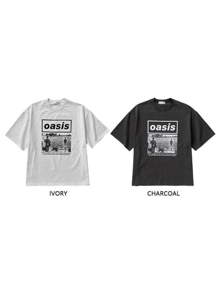 (오버핏) Oasis over fit half t-shirts