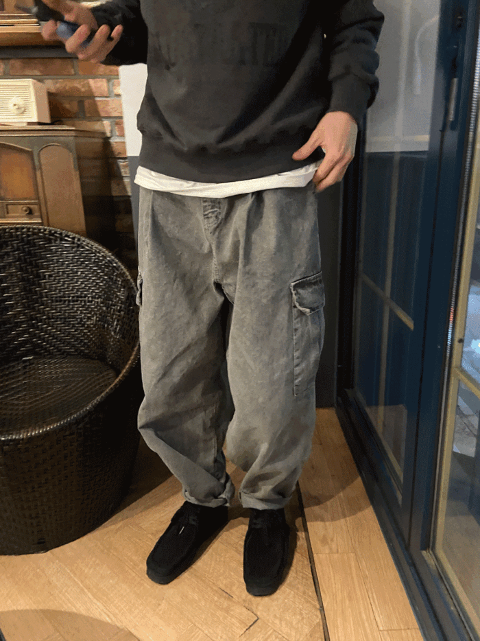 [문의폭주/컬러추가] Zeka pigment cargo pants