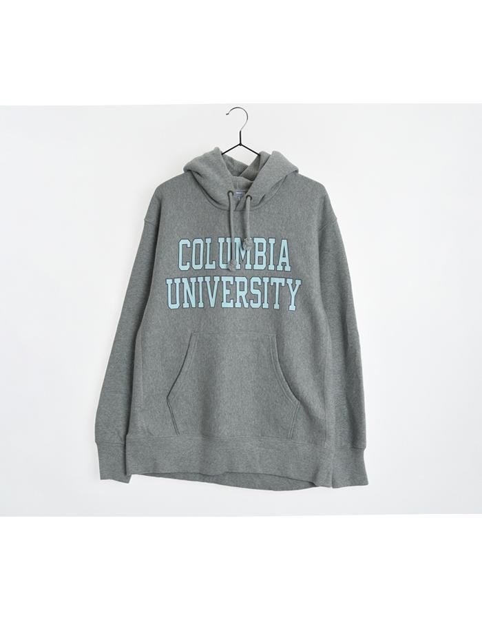 GU X COLUMBIA UNIVERSITY 지유 리버스위브 후드티/UNISEX L