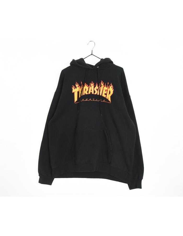 THRASHER 트레셔 후드티/UNISEX XL