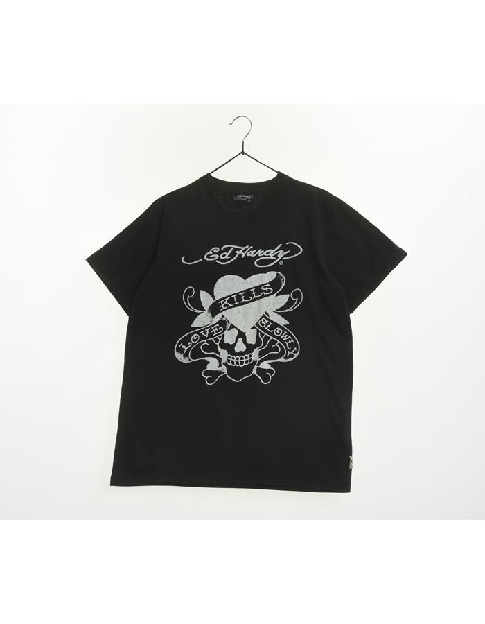 ED HARDY 에드하디 반팔 티셔츠/UNISEX L