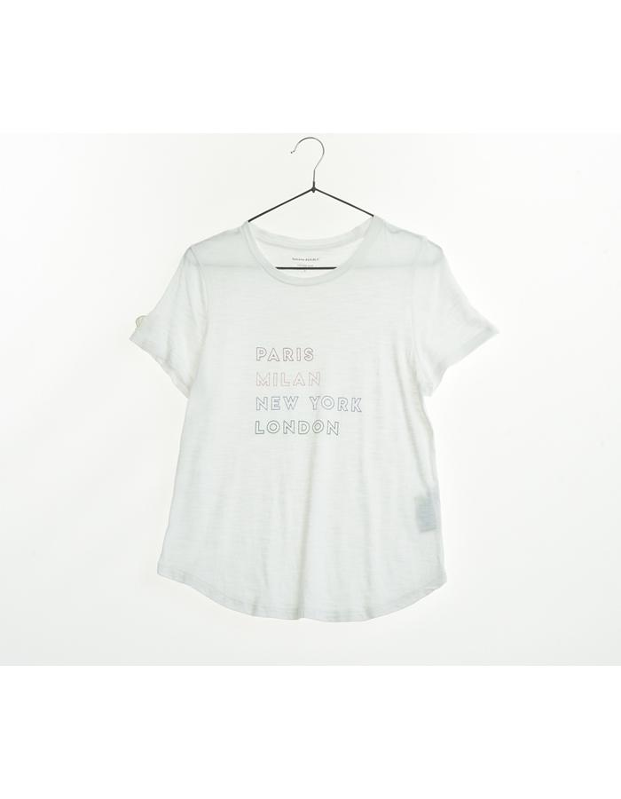 BANANA REPUBLIC 바나나리퍼블릭 프린팅 반팔 티셔츠/WOMAN S~M