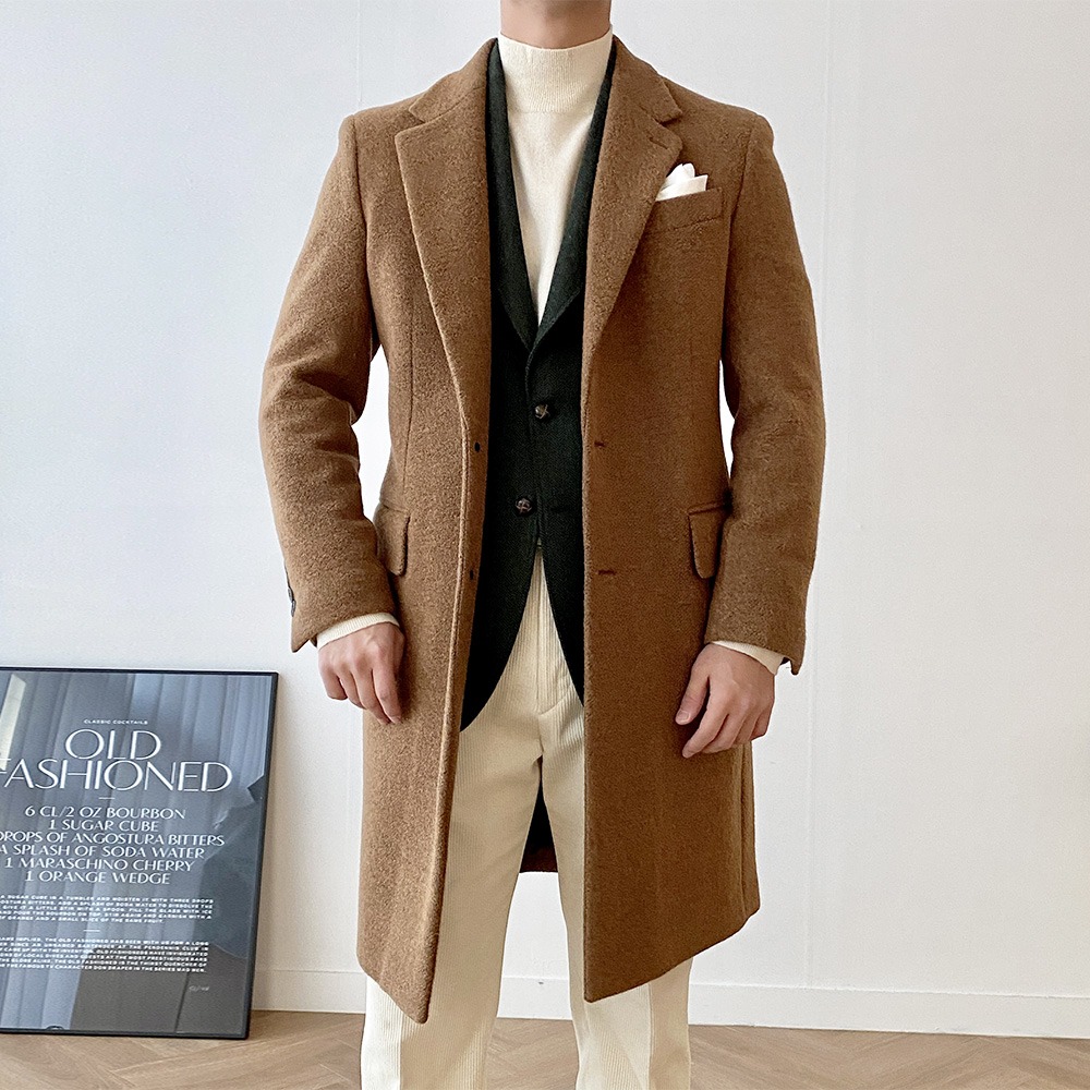 Alpaca Wool Single Coat (4color)