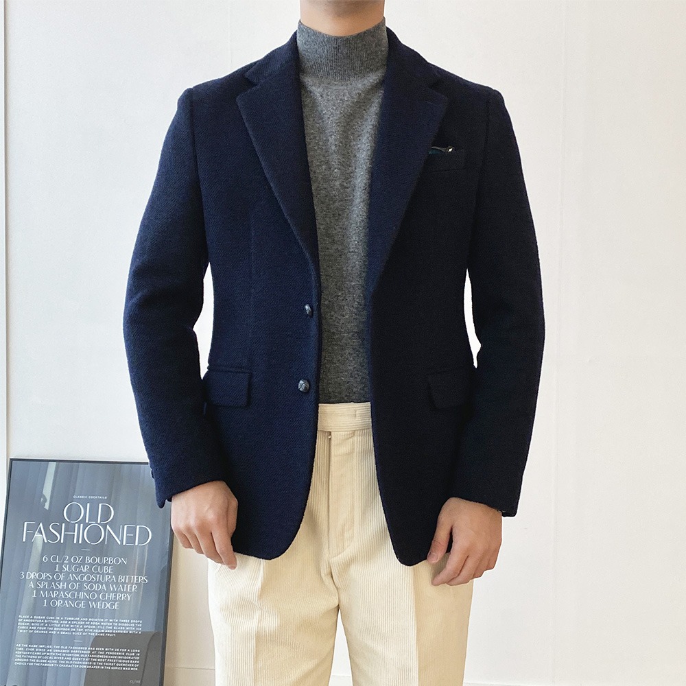 Pure Alpaca Wool Jacket (3color)