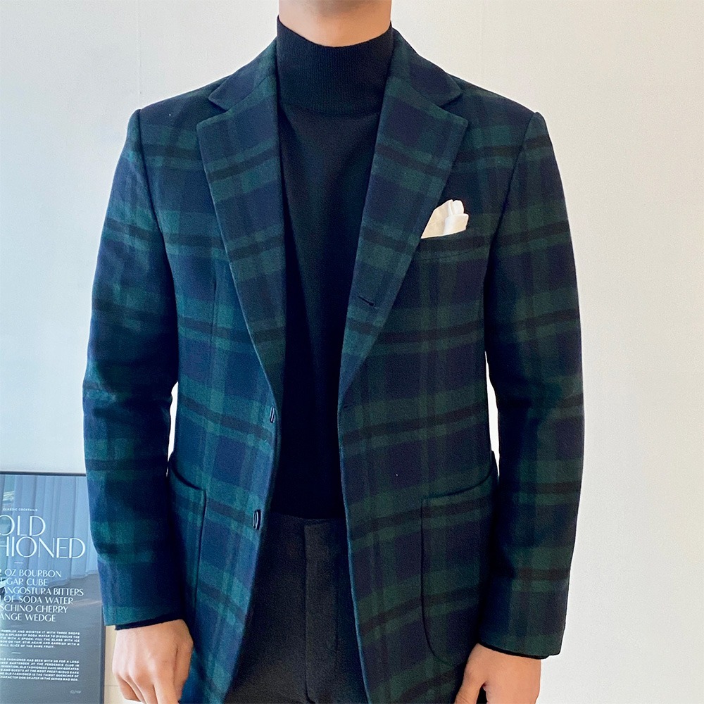 Tartan Wool Jacket