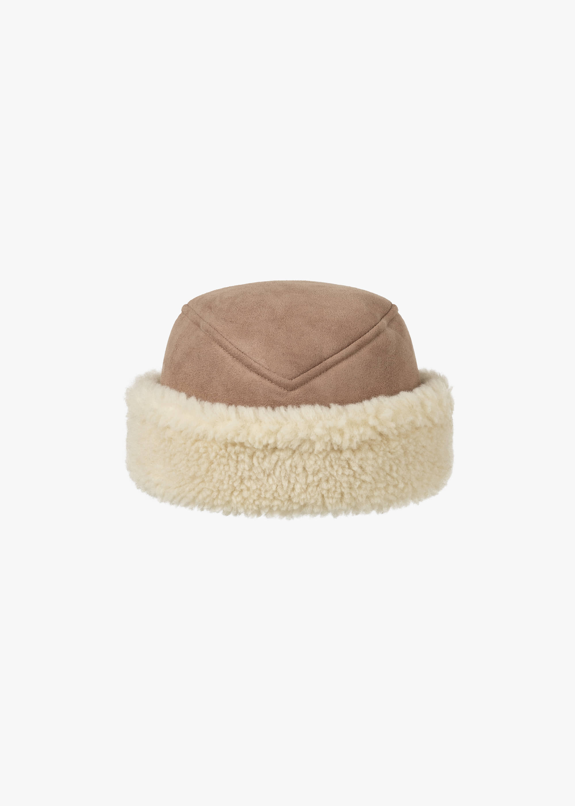 REX SHEARING HAT [BEIGE]