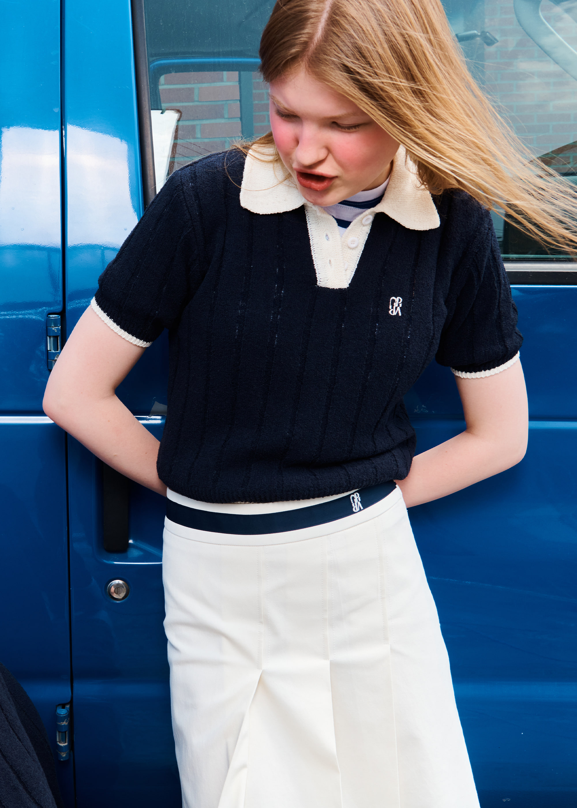 WCONCEPT X GROVE MONNE SKIRT [2COLOR] - 그로브