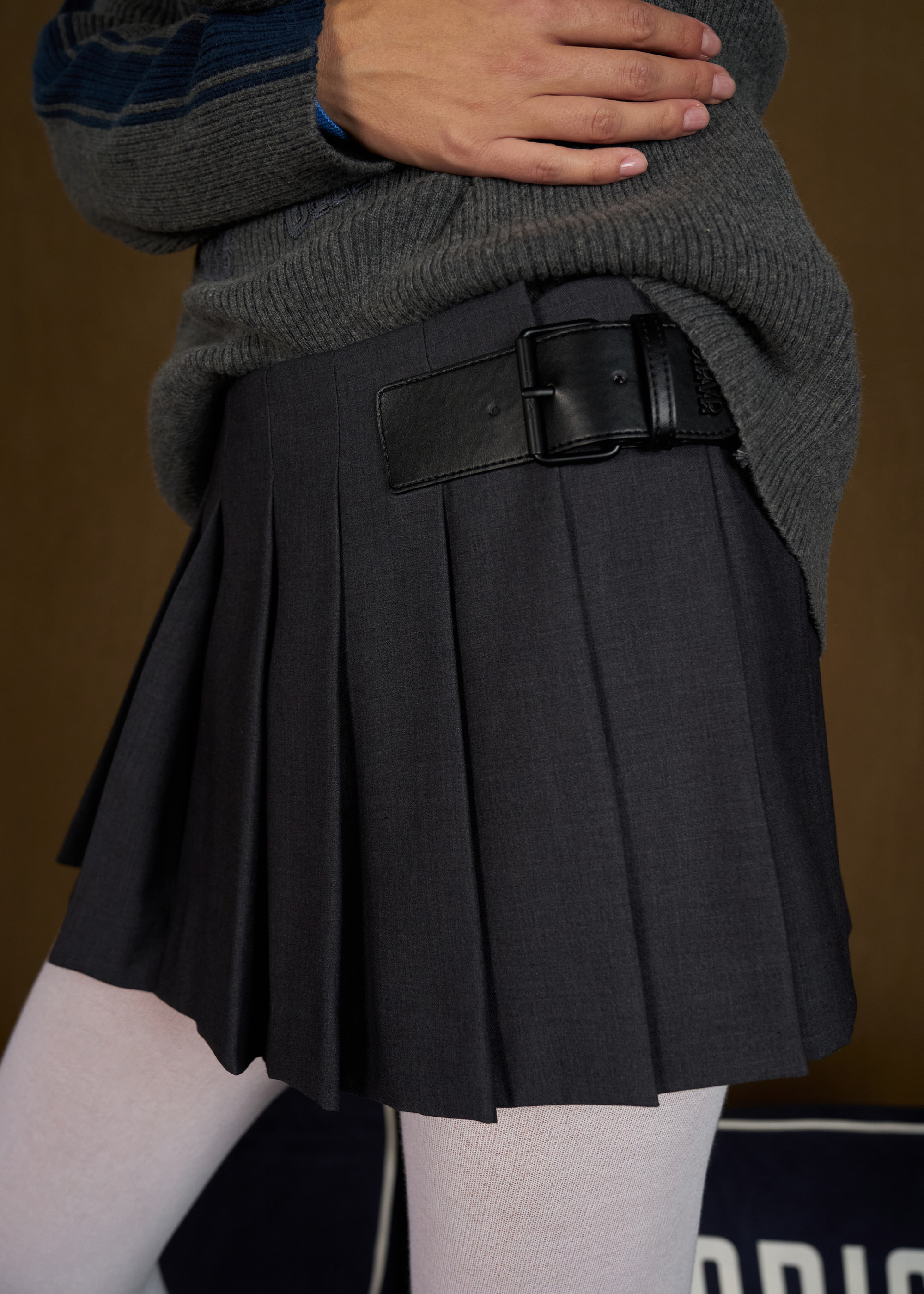 [GROVE]★22WINTER ETHEL SKIRT 22F/W ETHEL SKIRT [3COLOR] - 그로브