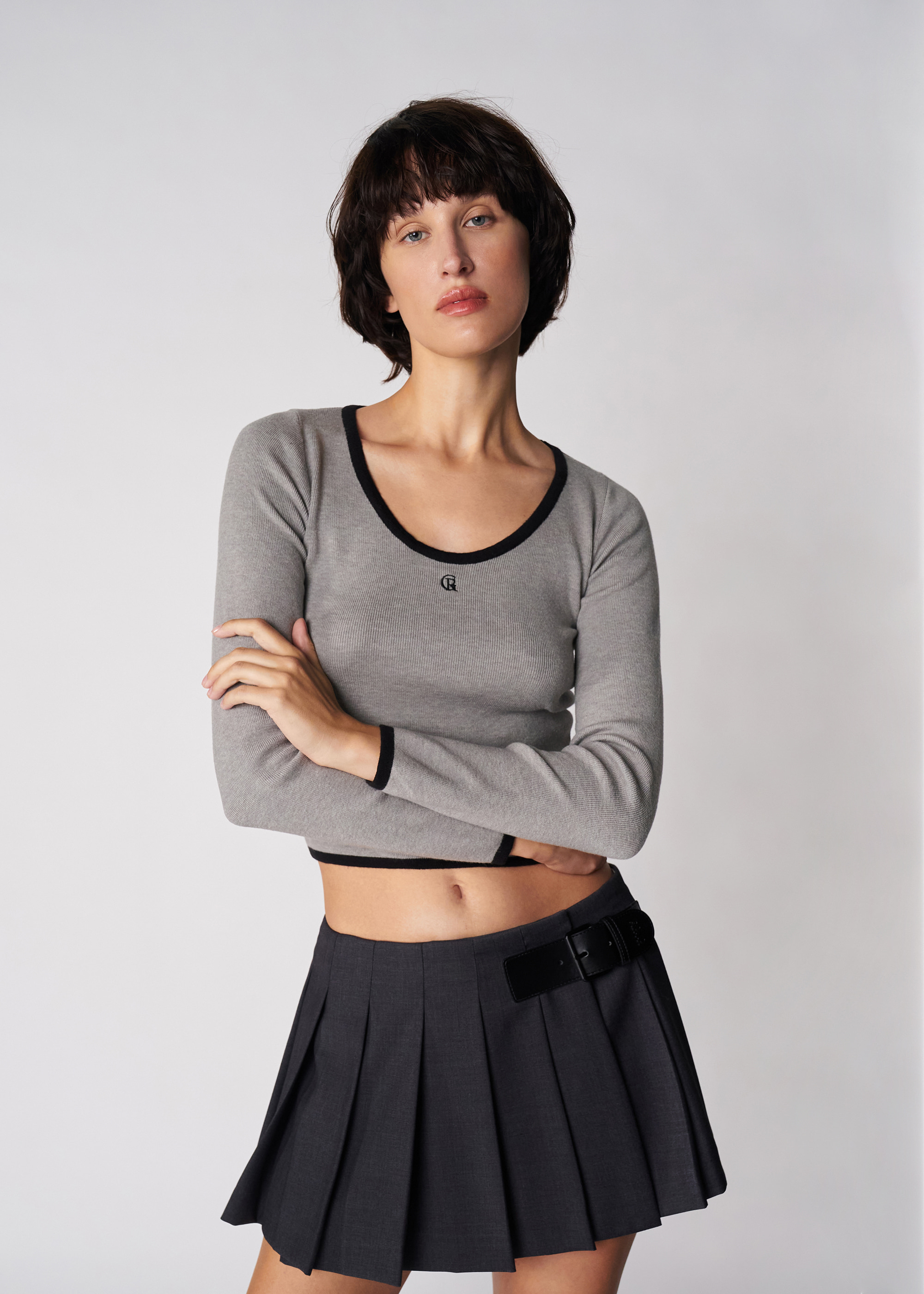 [GROVE]★22WINTER ETHEL SKIRT 22F/W ETHEL SKIRT [3COLOR] - 그로브