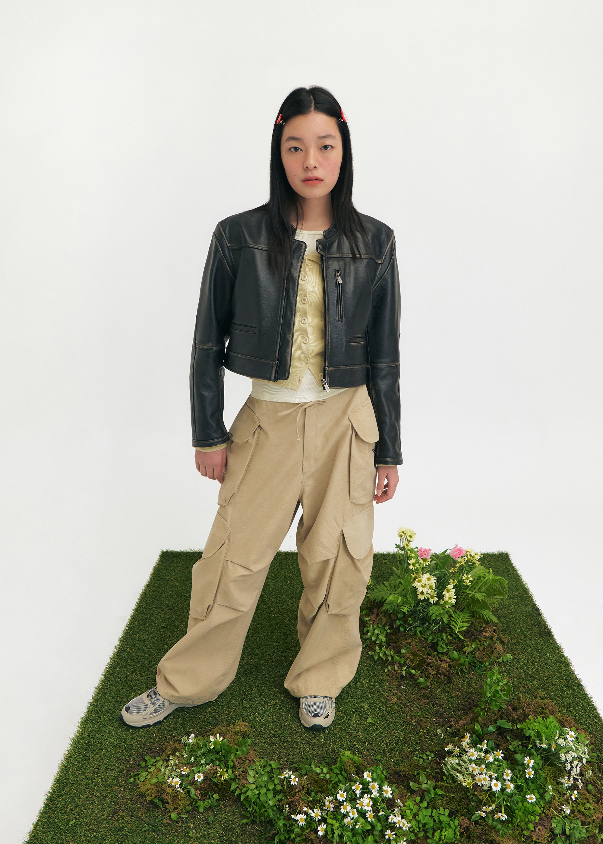★2023SS新作★GROVE★ROVER JACKET 23SS ROVER JACKET [BLACK] - 그로브