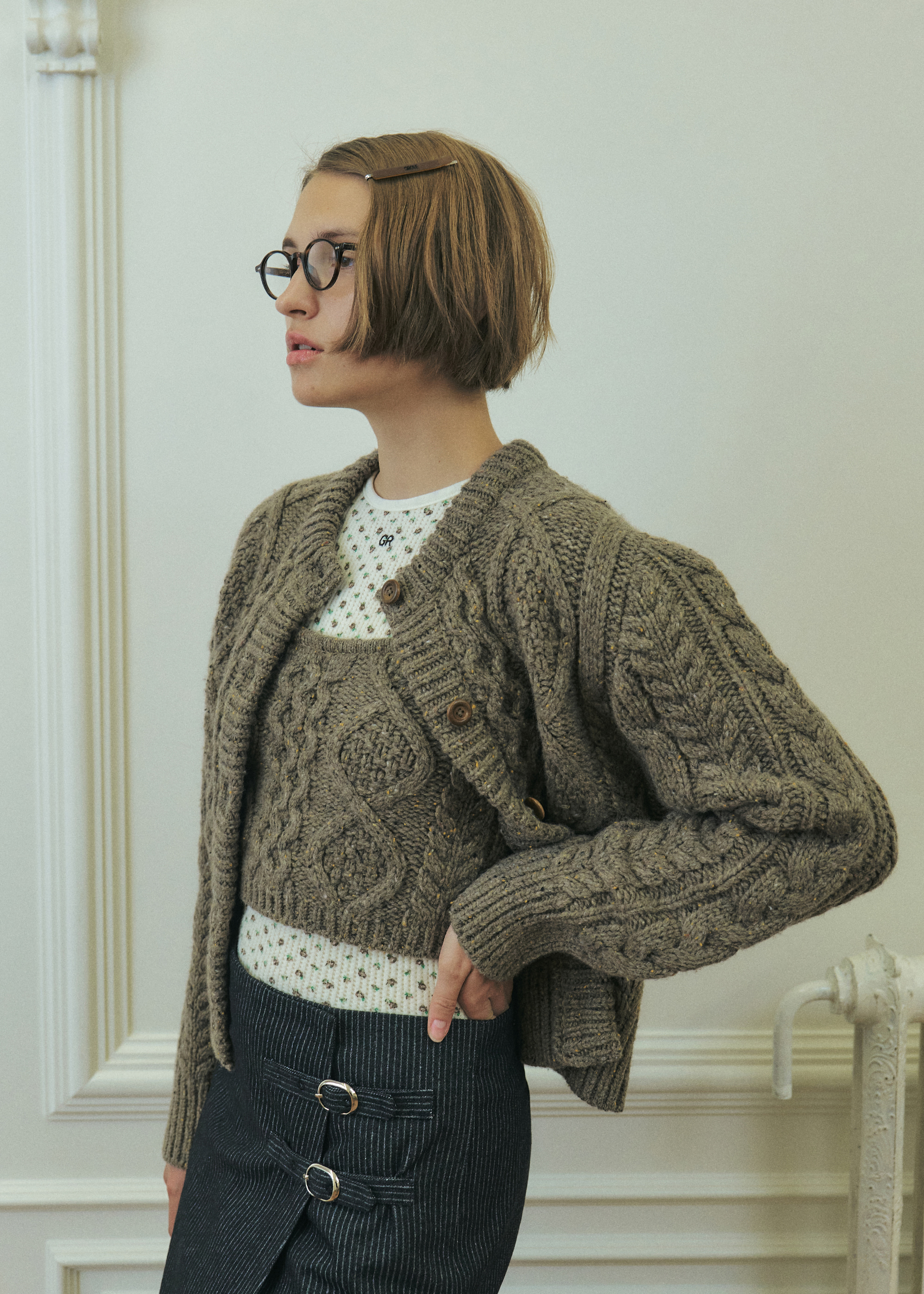 VERON SKIRT [2COLOR] - 그로브