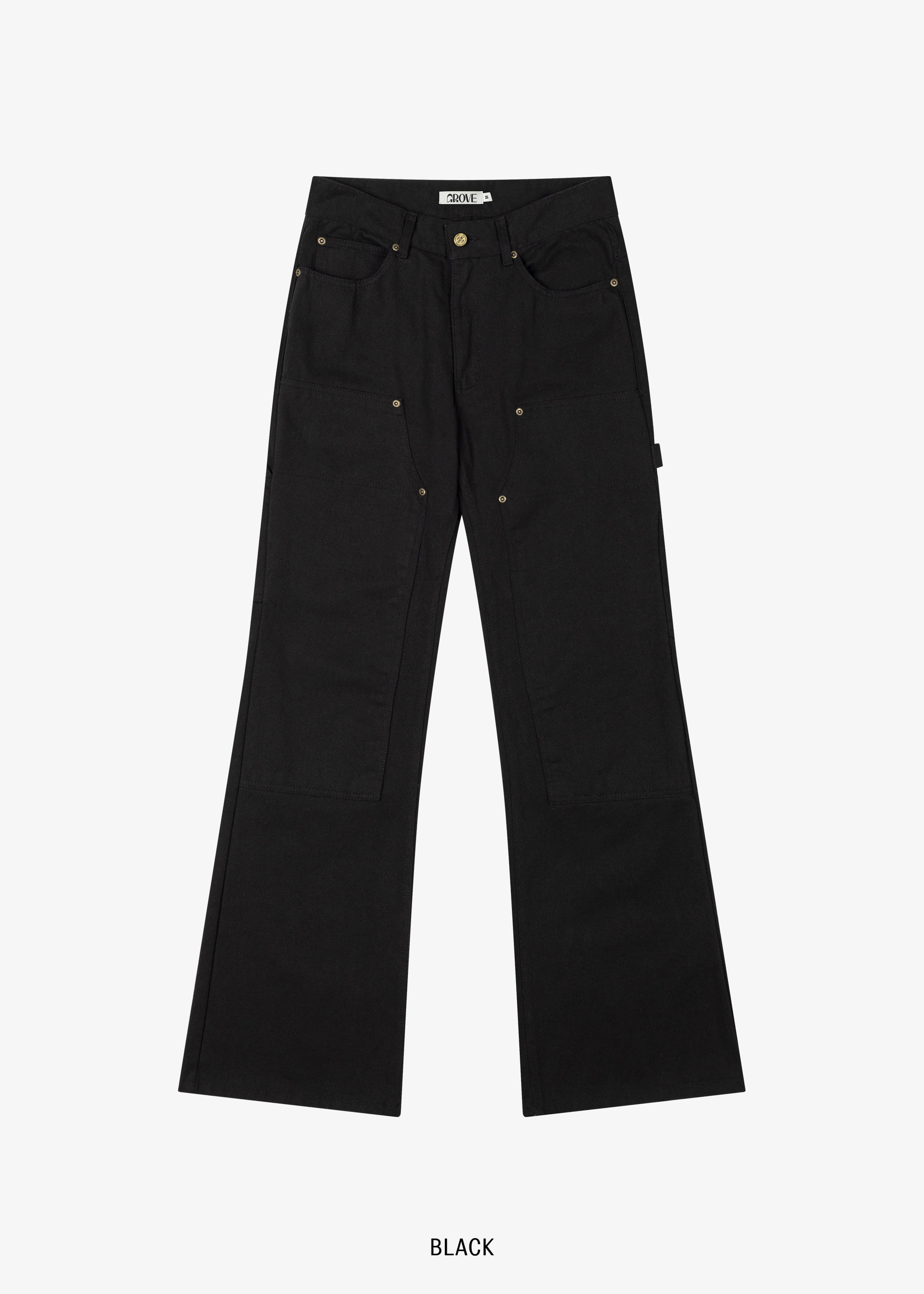 ★2024SPRING新作★GROVE★CAMDEN DENIM PANTS CAMDEN DENIM PANTS [2COLOR] - 그로브