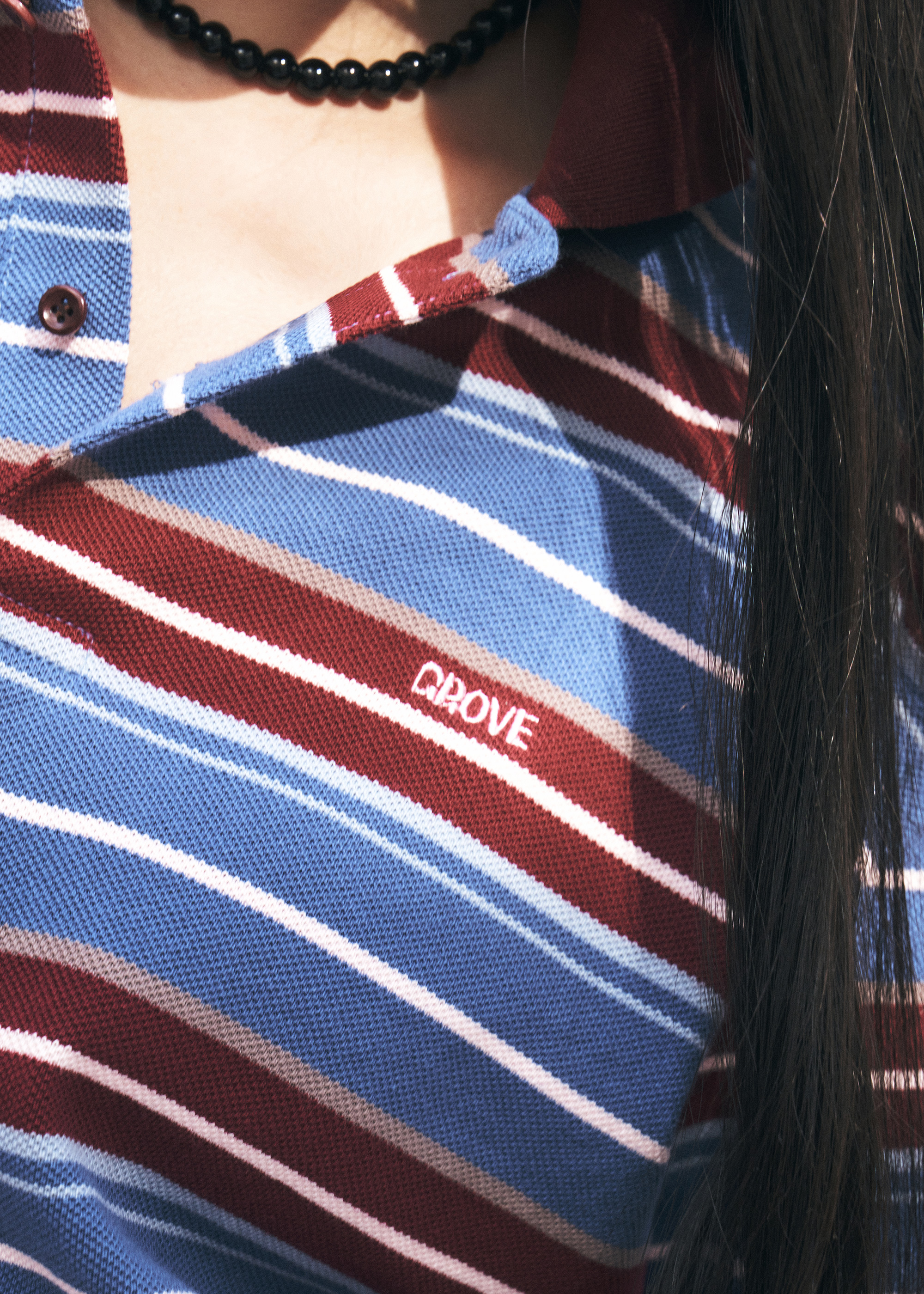 CARELL STRIPE PIQUE SHIRT [2COLOR] - 그로브