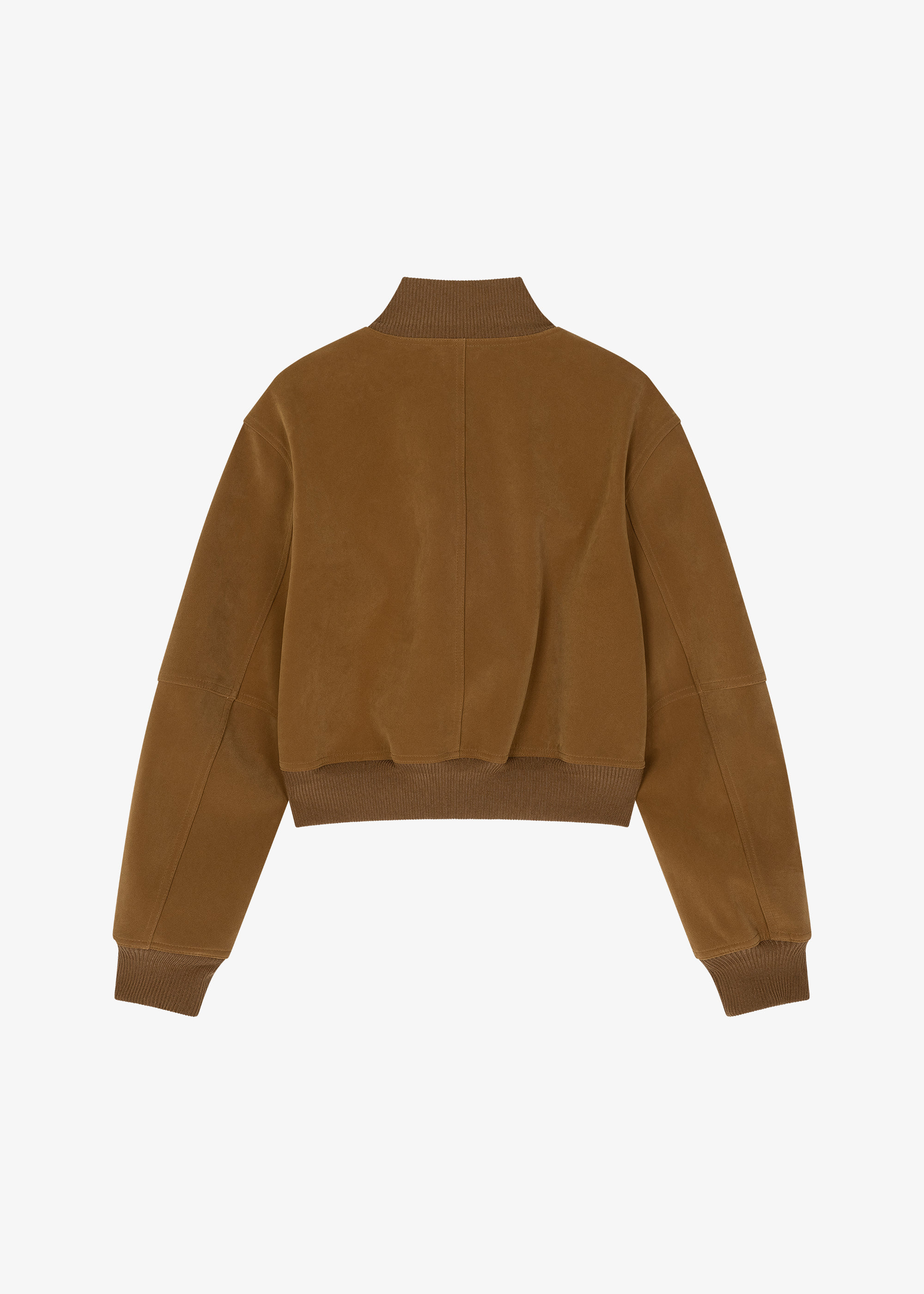 NUA SUEDE CROP JUMPER [2COLOR] - 그로브