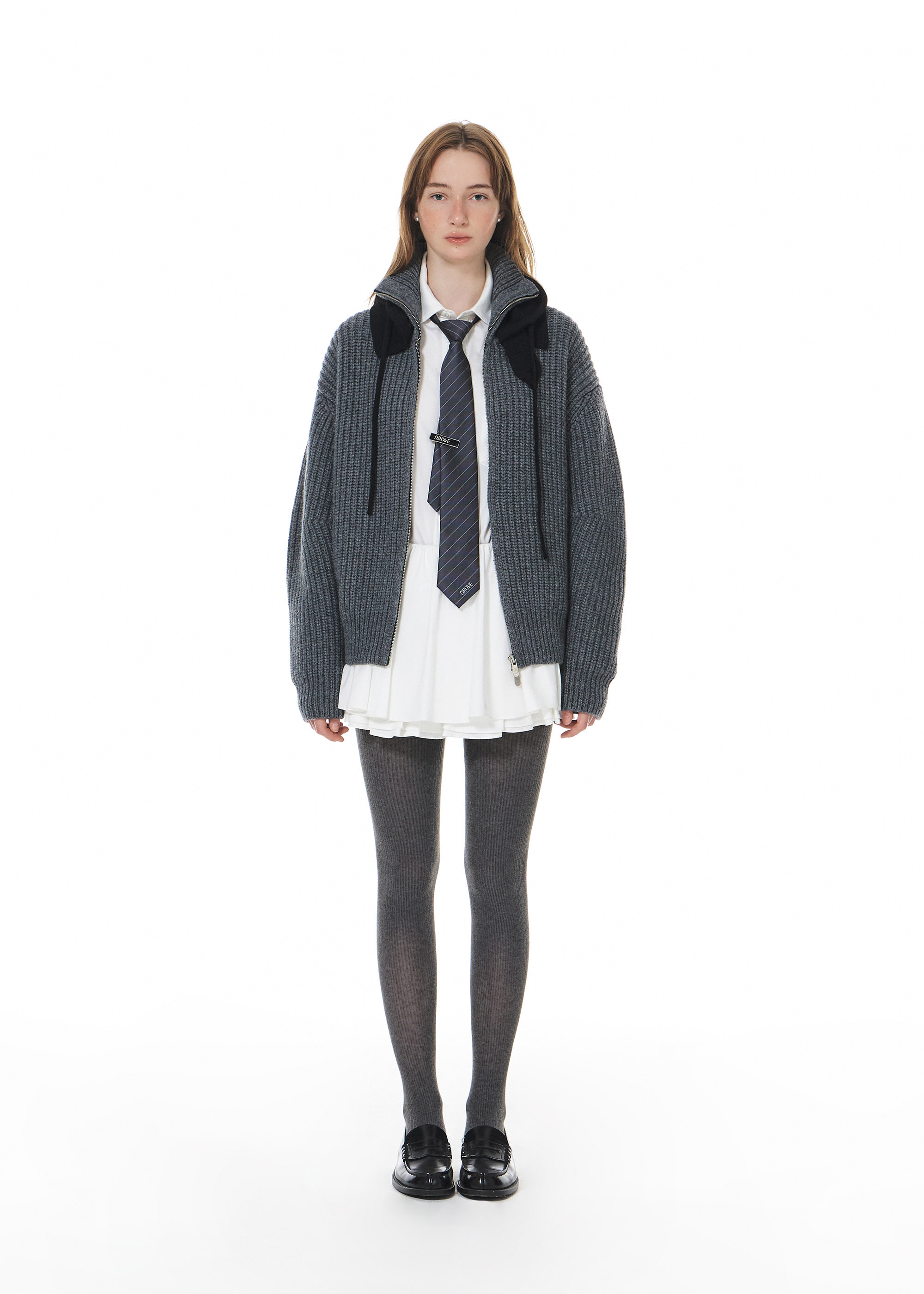 【GROVE】 SAILOR ZIP-UP JACKET /追跡付 SAILOR ZIP-UP JACKET [2COLOR] - 그로브