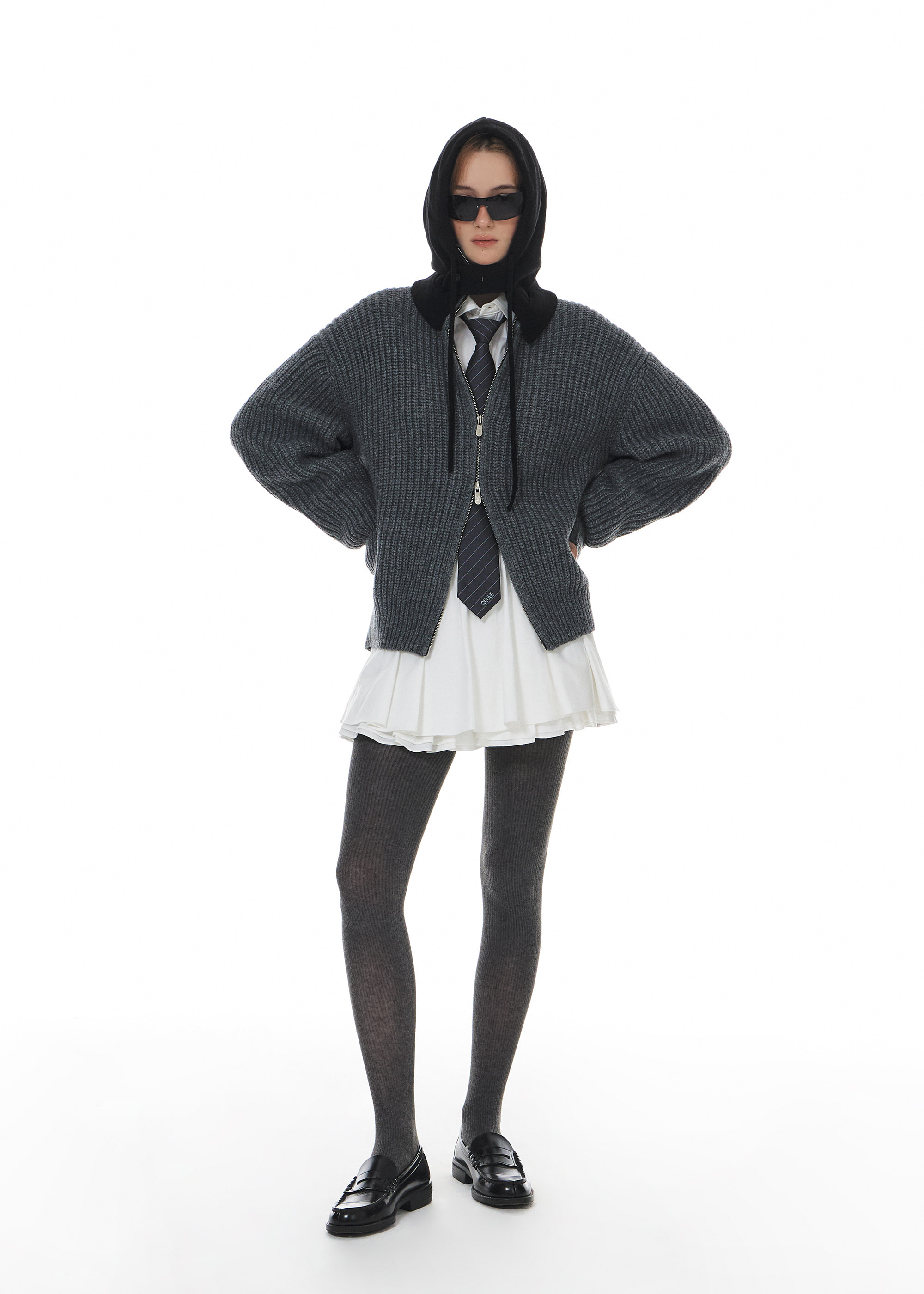 【GROVE】 SAILOR ZIP-UP JACKET /追跡付 SAILOR ZIP-UP JACKET [2COLOR] - 그로브