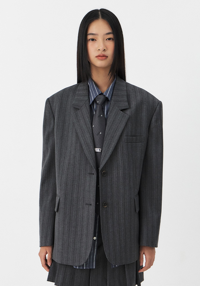 GROVE ♥ GRADY LEATHER JUMPER/追跡付 GRADY LEATHER JUMPER [2COLOR] - GROVE