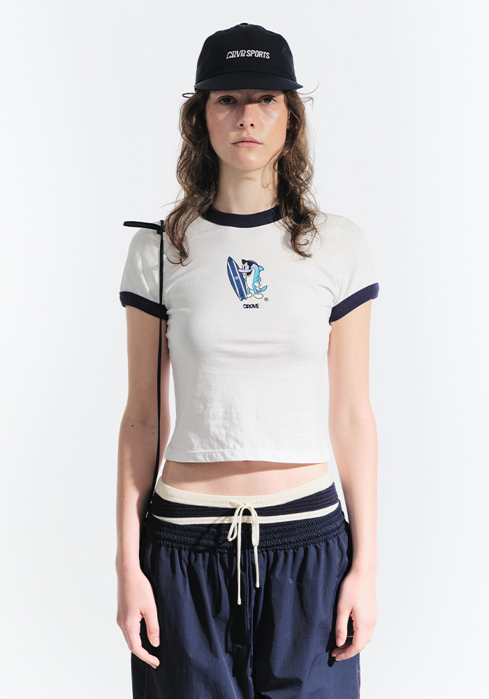 GROVE ♥ GROVE MARINE RINGER T-SHIRT /追跡付 GROVE MARINE RINGER T-SHIRT [4COLORS] - GROVE