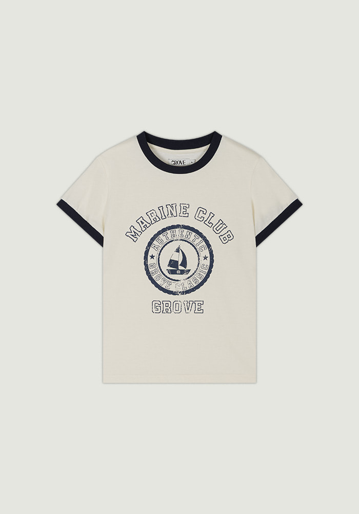 ★2025SS新作★GROVE★GROVE MARINE RINGER T-SHIRT 만족 REVIEW - 그로브