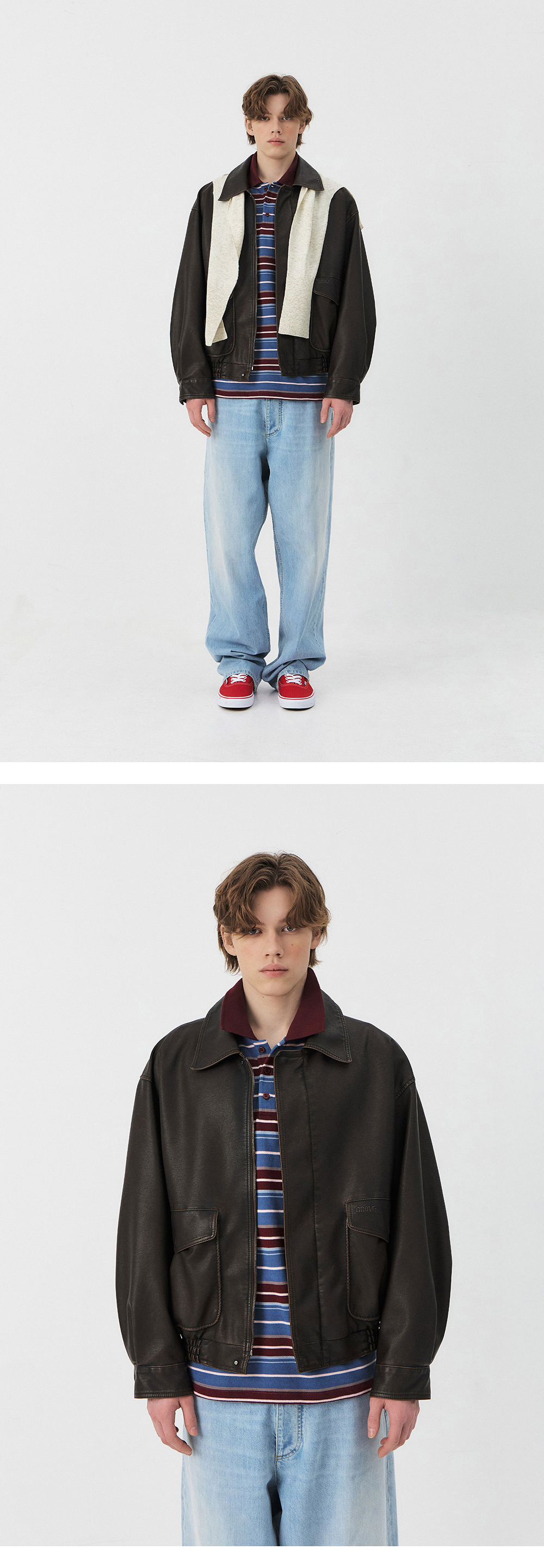 [GROVE] LUSSON JUMPER ☆送料込☆ LUSSON JUMPER [2COLOR] - GROVE