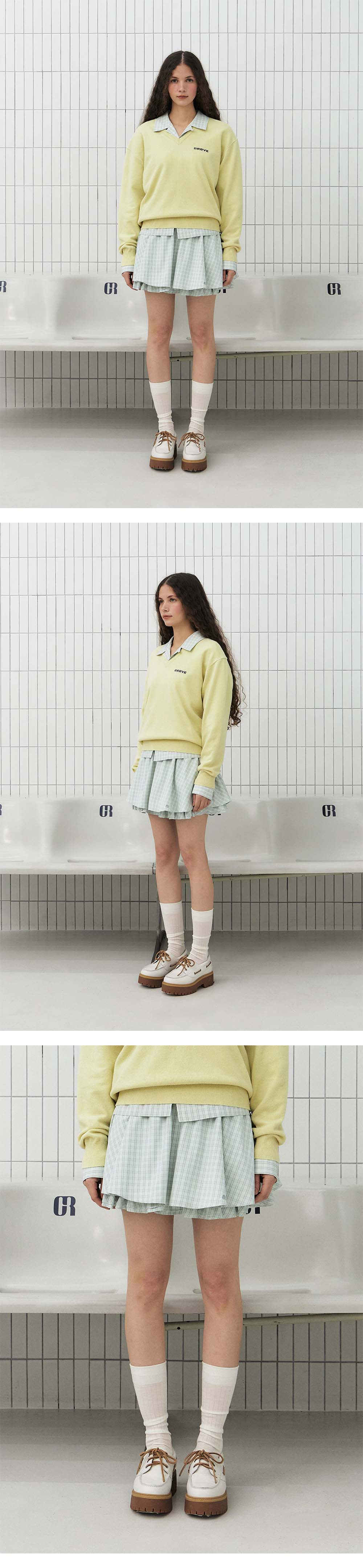 ショートパンツ Grove 25ss VINE FLARE SKIRT [3COLORS] Grove 25ss VINE FLARE SKIRT [3COLORS] (GROVE/ショートパンツ