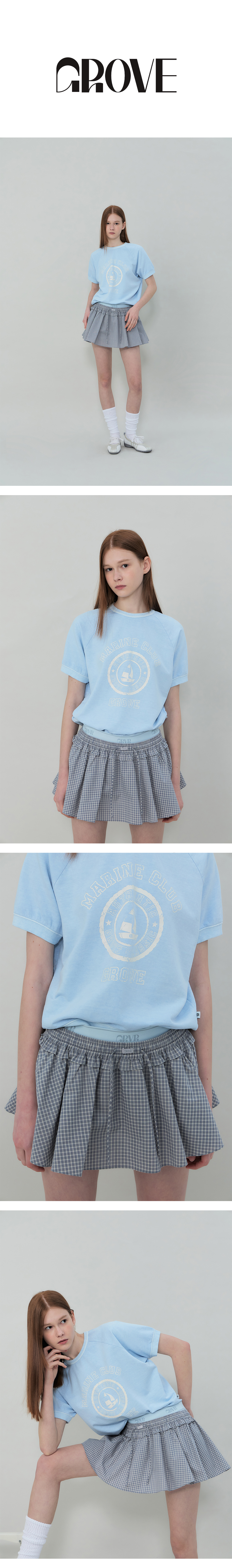 ★2025SS新作★GROVE★GROVE MARINE CLUB T-SHIRT GROVE MARINE CLUB T-SHIRT – SeoulSeoul