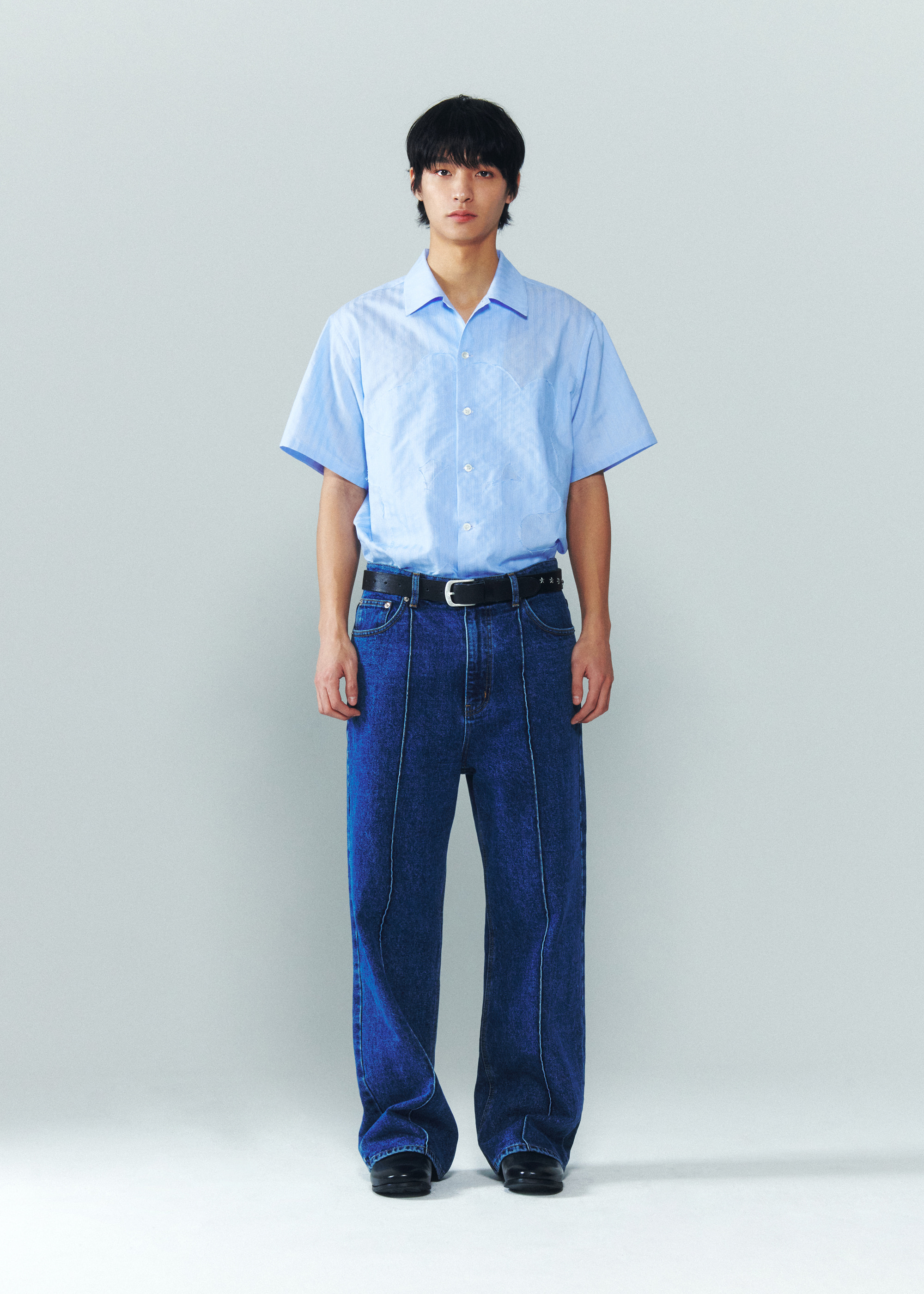 Wide Jean [Blue]