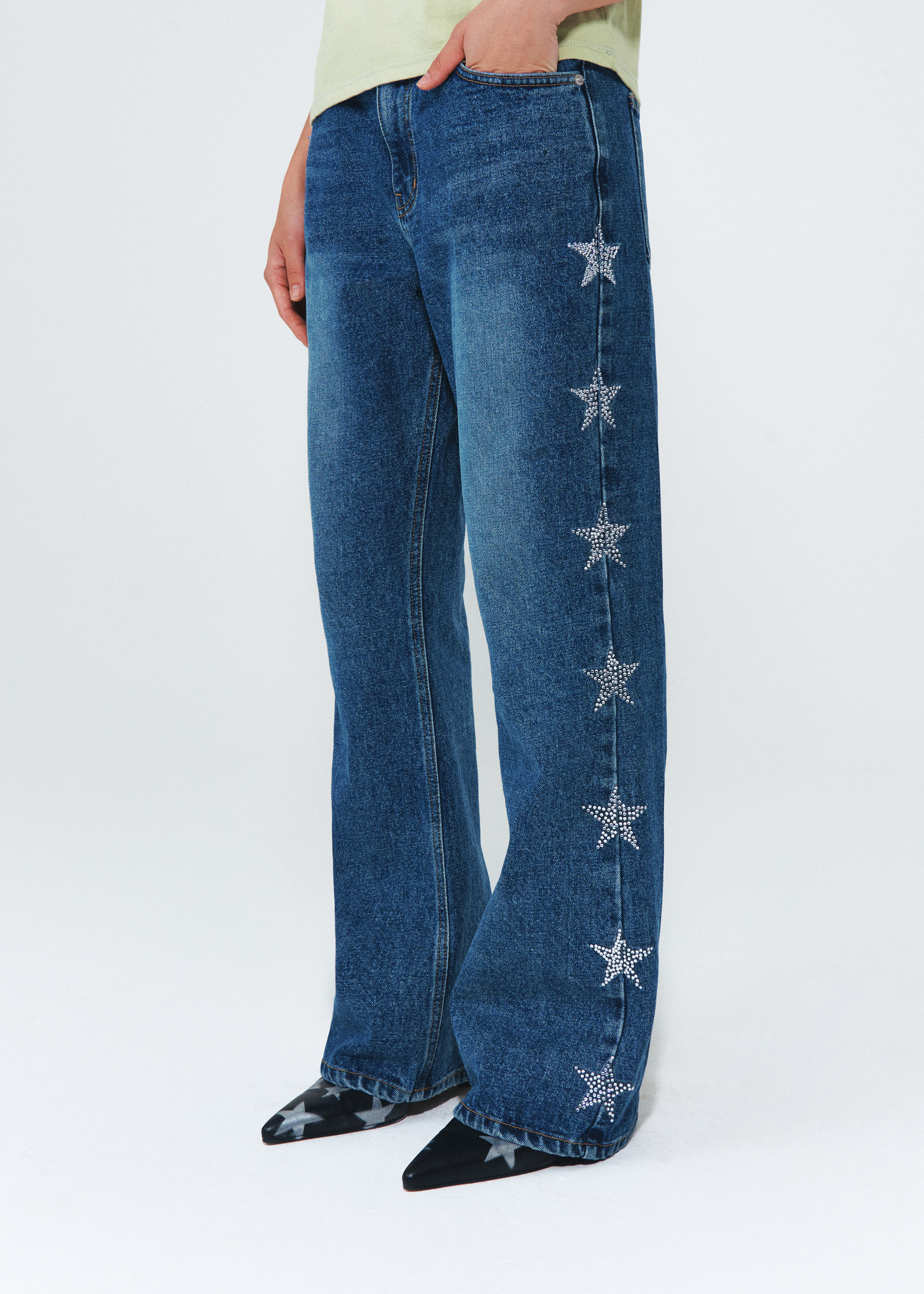 M-Star Glitter Jeans [Blue]