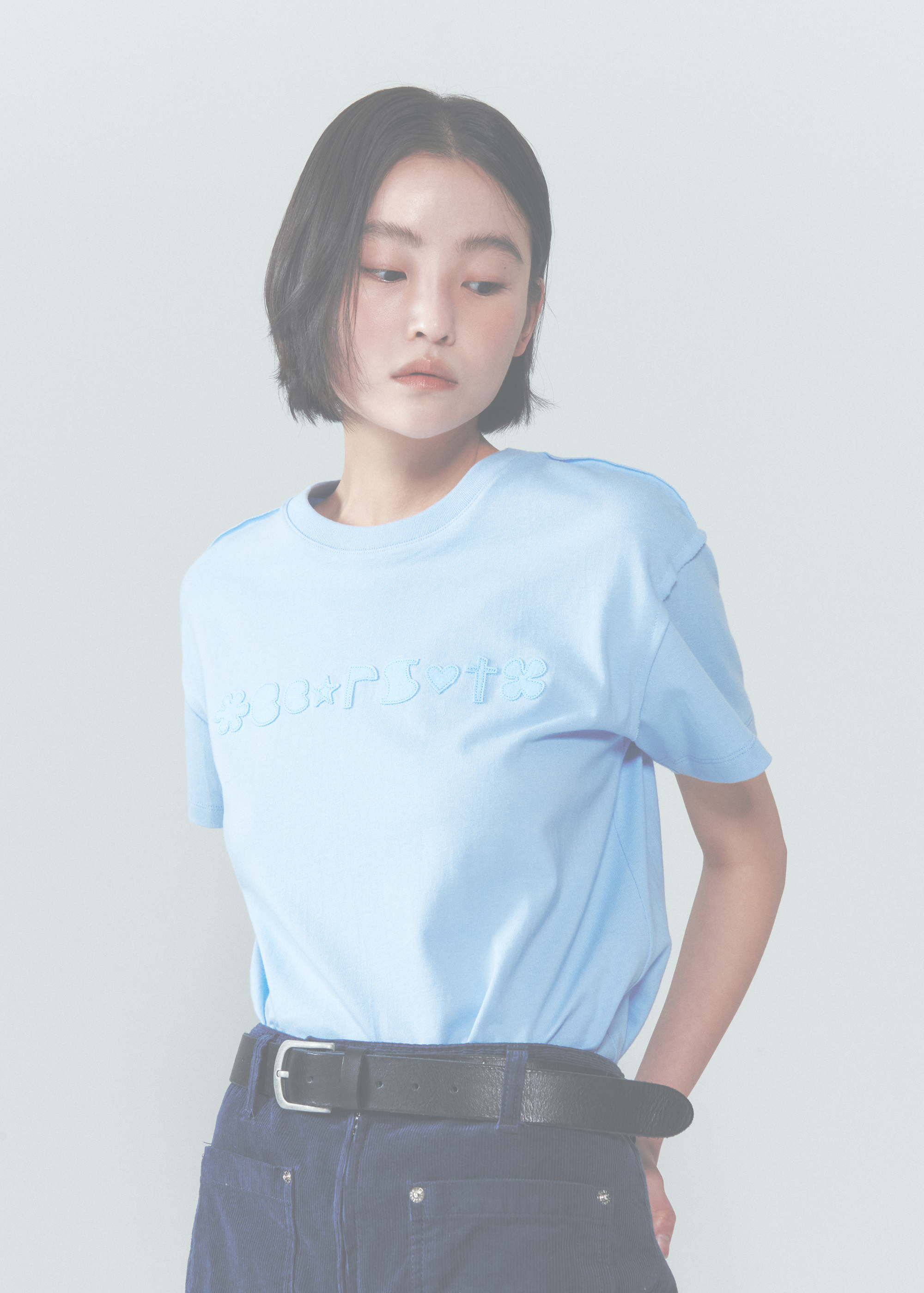 Motif HS T-shirt [Sky Blue]