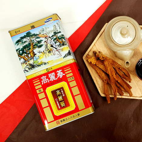 [지삼] 6년근 고려홍삼 15지 300g, [Earth Grade Ginseng] 6-year-old Korean Red Ginseng  15 pieces 300g