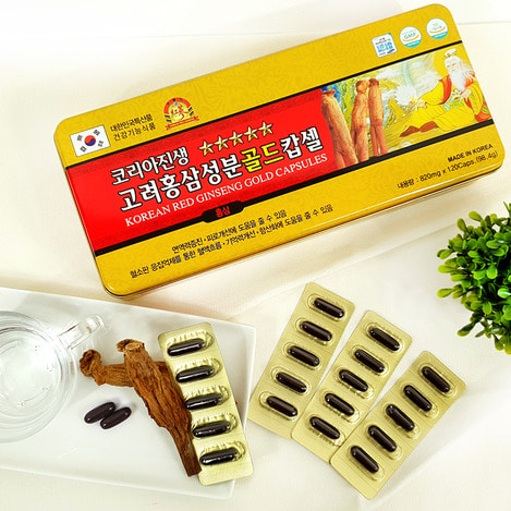 고려홍삼캅셀 120 (캡슐, 알약), Korean Red Ginseng capsule 120 (capsule, tablet)