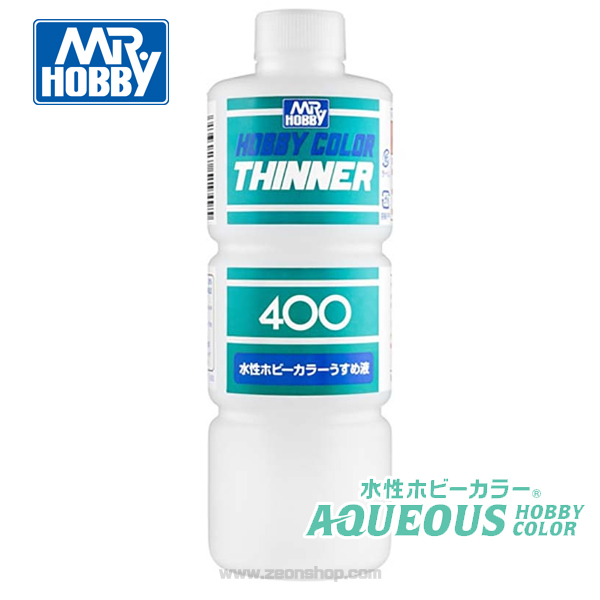 Mr 하비 수성 신너 400ml T111 - 군제 AQUEOUS 수성도료