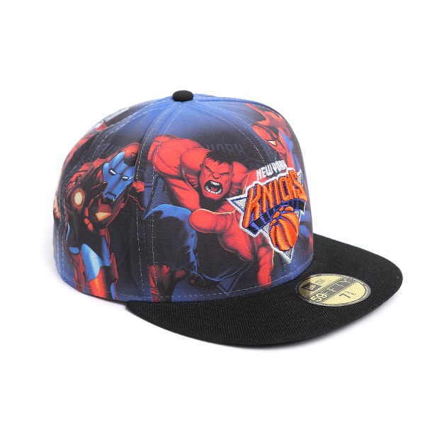 [NEWERA] 2012 MARVEL x NBA CROWN OVER 59FIFTY 뉴에라 # New York Knicks