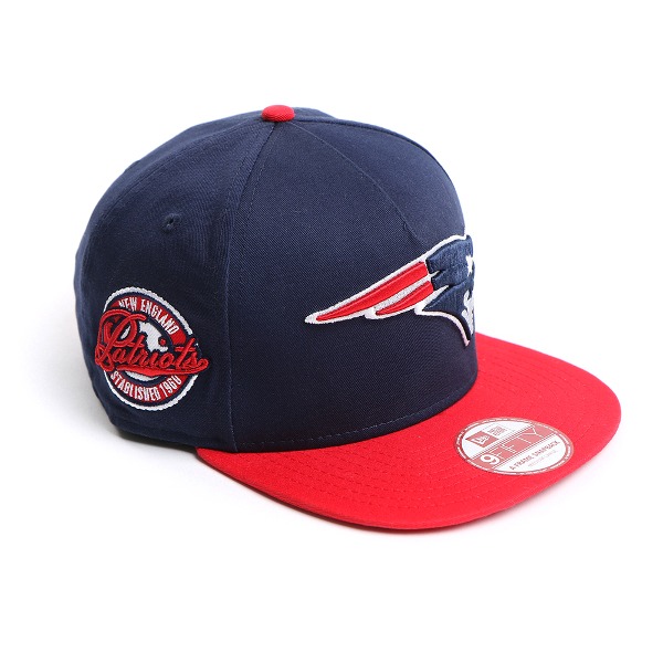 [NEWERA] 뉴에라 9FIFTY NFL NEW ENGLAND PATRIOTS SNAPBACK # NAVY / RED