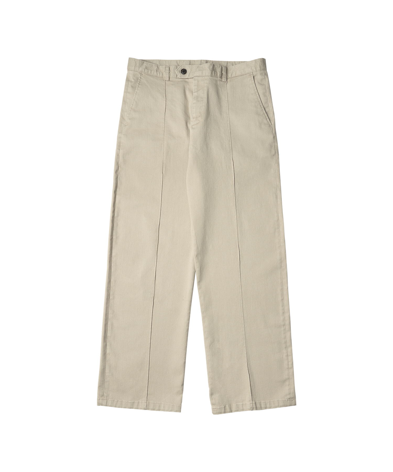 P10030 Vintage straight pants_Light beige
