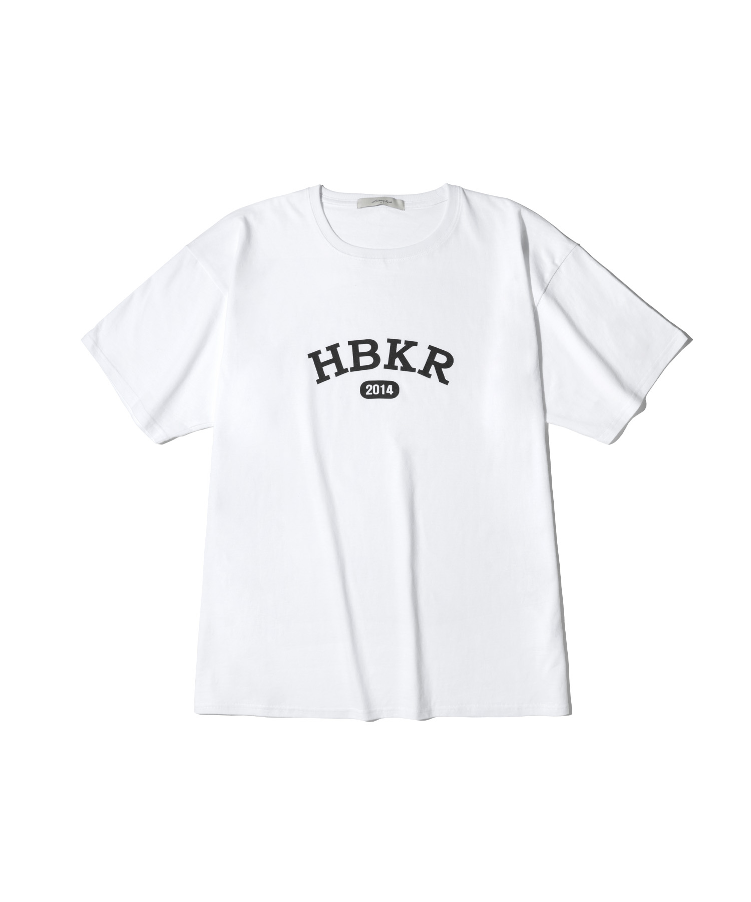 [5/22 예약발송]T20044 HBKR printing T-shirt_White