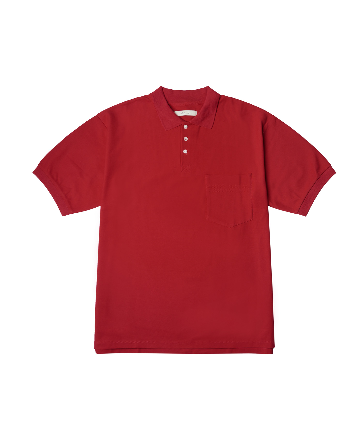 [5/24 예약발송]T20048 릴렉스드 피케 티셔츠_Red