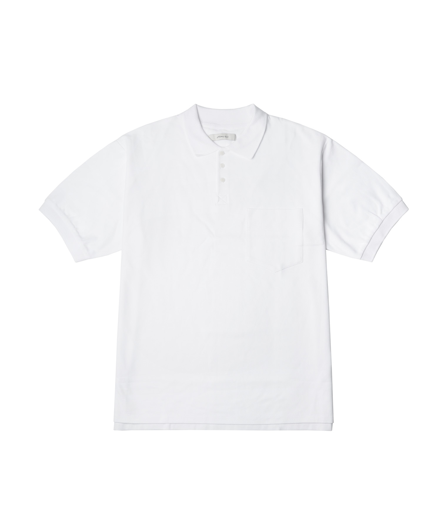 [5/24 예약발송]T20048 릴렉스드 피케 티셔츠_White