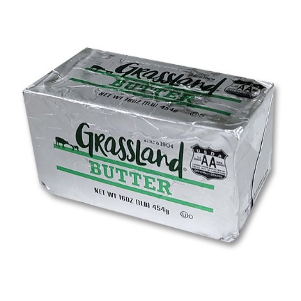 그래스랜드 버터 454g (무가염, 유지방 82%,유크림 100%) [유통기한 24년 6월 14일까지]