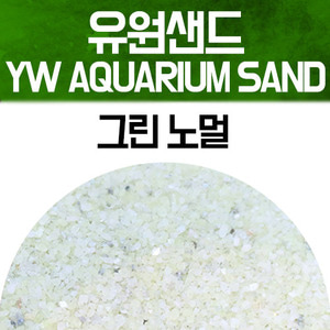 유원 아쿠아리움 샌드 2kg - 그린 노멀(YW AQUARIUM SAND 수족관모래)